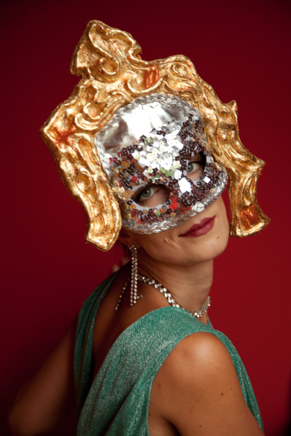 Mask Gold - mixed media - &copy;Lydia Charak-min.jpg