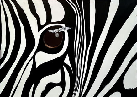 Zebra - acrylic-painting - &copy;Lydia Charak-min.jpg