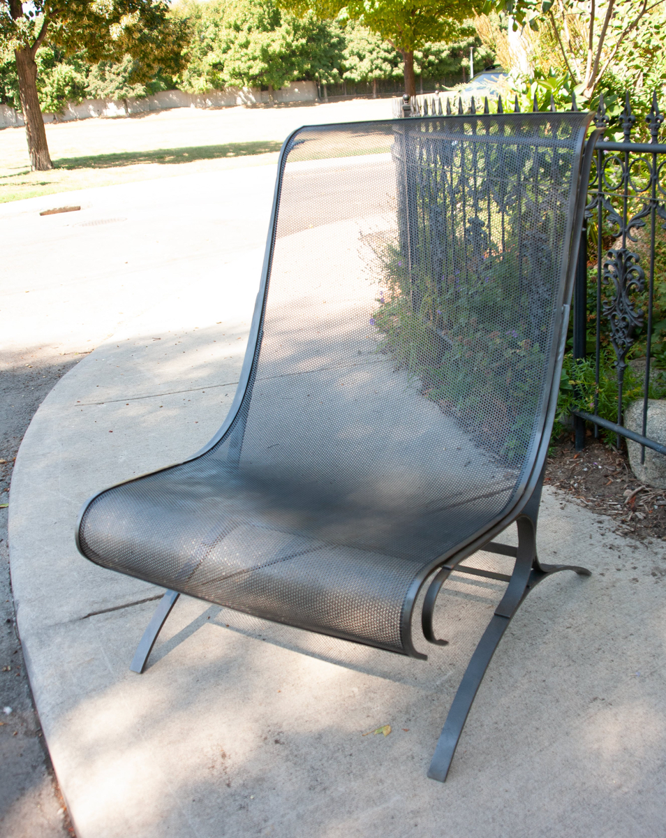 Steel Hand-Forged Chair right - sculpture - &copy;Lydia Charak-min.jpg