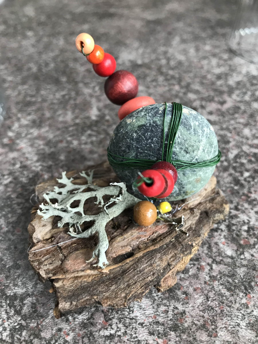 Nature Speaks 1 - mixed media -  &copy;Lydia Charak-min.JPG